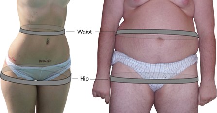Is your waist-to-hip ratio above this? You're at a higher risk of